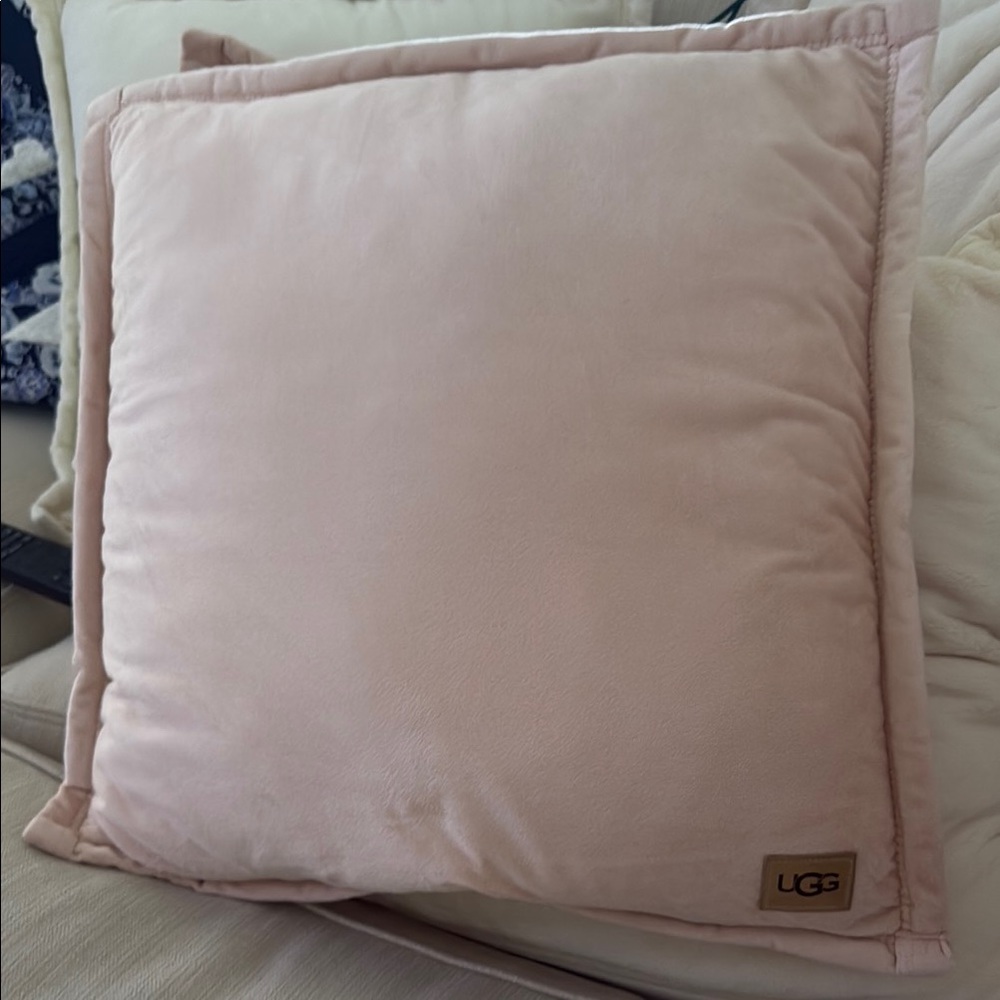COPY - COPY - COPY - COPY - Used UGG Pink Decorative Pillow